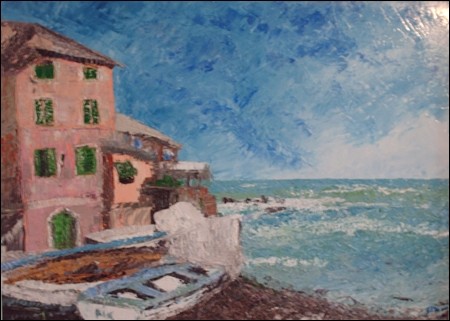 Vista di Boccadasse 